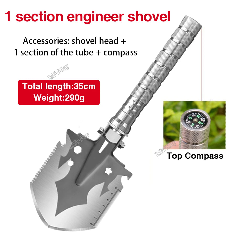 Multifunctional Tool - Shovel, Knife, Spear